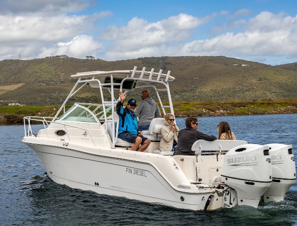 private boat cruise knysna